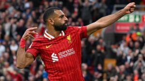 Mohamed Salah Liverpool forward – Highest Paid European Football Players 2025