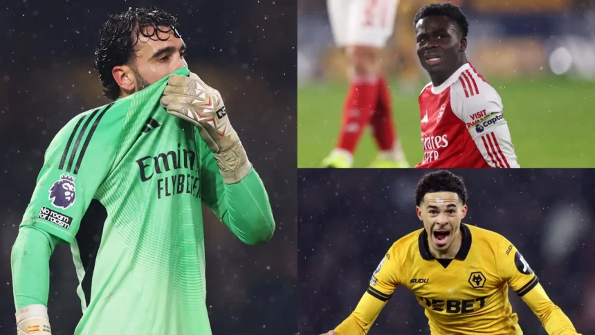 Arsenal Player Ratings vs Wolves: Gunners Drop More Points in Title Race